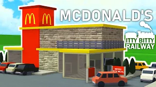 How To Build A McDonald's In Itty Bitty Railway