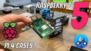 Raspberry Pi 5. What Pi 4 cases still work?