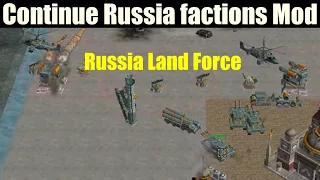 Generals Zero Hour Continue Russia factions Mod Russia Land Force