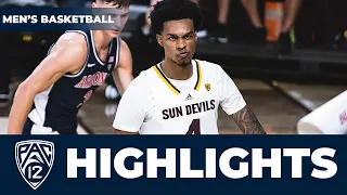 Arizona State vs. No. 7 Arizona | Game Highlights | College Men's Basketball | 2022-23 Season