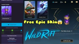 Free skin! How to Claim Amazon Random Skin Chest | Wild Rift