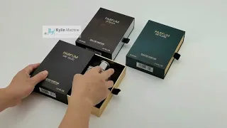 Kylin perfume box luxury packaging machine 2024