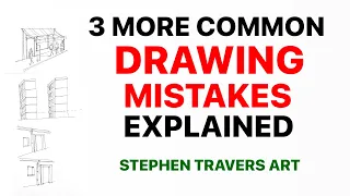 3 More Common Drawing Mistakes Explained   Make Your Drawing More Realistic