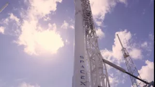 JCSAT-16 Falcon 9 Vertical