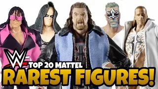 RAREST WWE Action Figures Made By Mattel