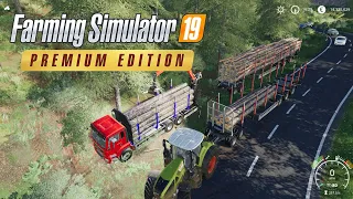 Farming Simulator 2019 | Metsän harvennusta | Thinning of the forest