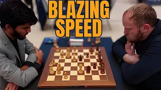 Gukesh Displays Blazing Speed | D Gukesh vs Denis Khismatullin | World Blitz 2023