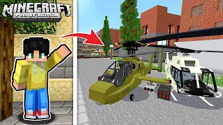 BINIGYAN KAME ng Mega MAMAHALIN na HELICOPTER sa UWU CITY sa Minecraft PE