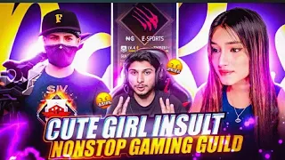 CUTE GIRL INSULT NG GUILD 🥵 ON LIVE 😱🔥 reaction video for @-REX_