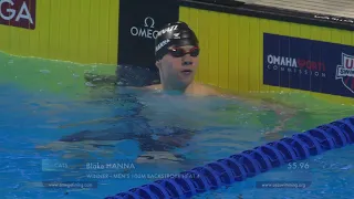 Men's 100 Backstroke Heat 4 - 2021 U.S. OLYMPIC TEAM TRIALS WAVE I