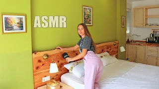 ASMR Green BEDROOM Triggers Tapping TINGLES | АСМР 50 Триггеров в СПАЛЬНЕ 100% будут МУРАШКИ