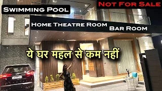 Inside Tour a The One Ultra Modern Design House With Indoor Pool | Most Luxury homes In India