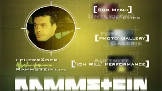 Rammstein - Ich will UK DVD Menus