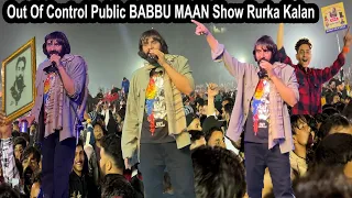 Babbu Maan Live Show YFC Rurka kalan 2024 fullHD | Babbu Maan full Show 4k | YFC Rurka Kalan punjab