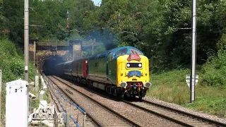 55009 'Alycidon' at 95mph with 'The Capital Deltic Reprise'! - 29/07/23