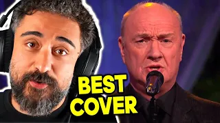 Arab Man Reacts to HENK POORT - Sound of Silence [LIVE on Beste Zangers]