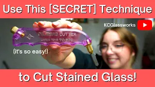 Use This [SECRET] Technique to Cut Stained Glass!