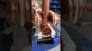 copper brazing#induction #welding #heating #brazing #machine