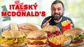 Je Italský McDonald's LEPŠÍ, než v ČR?!