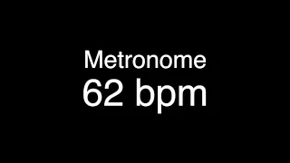 62 bpm Metronome