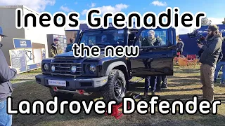 Ineos Grenadier test drive at the Abenteuer Allrad fair in Bad Kissingen, Germany 2021