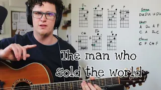 The Man Who Sold The World Guitar Tutorial Nirvana David Bowie