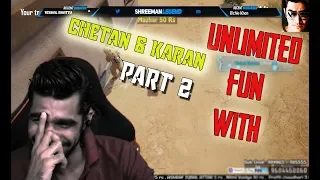 unlimited fun with ( Chetan & karan ) PART 2 ll pubg mobile highlights ll ShreeMan LegenD