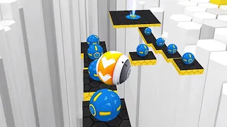 GYRO BALLS - All Levels NEW UPDATE Gameplay Android, iOS #422 GyroSphere Trials