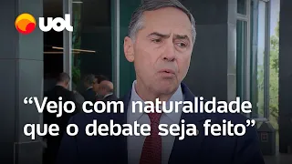 Barroso diz que não vê ‘razão’ para mudanças no STF, mas que nenhum tema é ‘tabu’