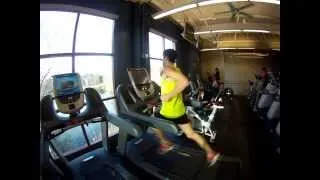 Sub Four Minute Mile on a Treadmill