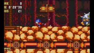Sonic 3 AIR Mods - Lava Reef Redesigned V2
