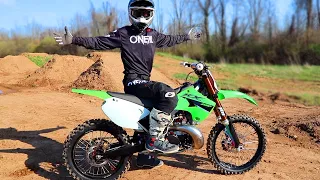 FIRST RIDE on New KX250 Two Stroke! Already Problems...