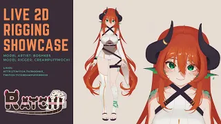 Sin Syndicate | Boshke Live2D Rigging Showcase