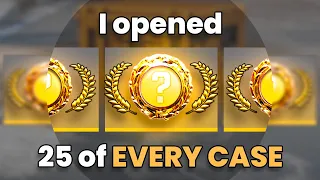 I Opened 25 of EVERY Case in CS2!