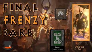 Final Frenzy Barb - Kills Ubers and Zoom! Zooms! - Diablo 2 Resurrected