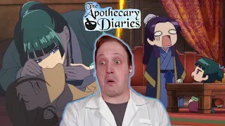 PHARMACIST REACTS to Apothecary Diaries Episode 8 | Tobacco Poisoning and CPR