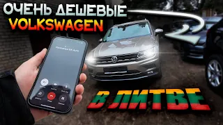 Нашли 3 ОТЛИЧНЫХ VW по СУПЕР ЦЕНАМ в ЛИТВЕ!