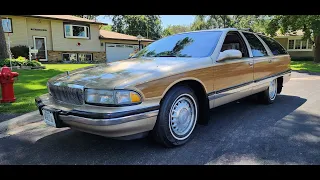 1996 Buick Roadmaster Limited Wagon 5.7L V8 2 Owner All Original For Sale Mad Muscle Garage