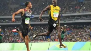 Rio 2016: Bolt and De Grasse grins spark bromance delight