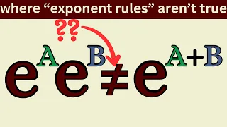 Your favorite exponent rules are not always true...