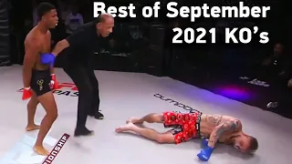 MMA's Best Knockouts of the September 2021 | Part 1, HD