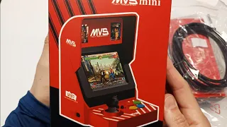 Unboxing: Unico SNK MVS Mini Arcade