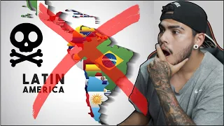 PERUANO REACCIONA a LOS 10 PAISES DE LATINOAMERICA QUE VAN A DESAPARECER 😱