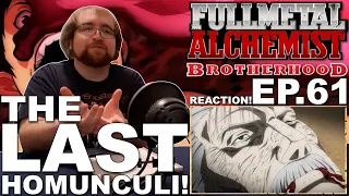 Fullmetal Alchemist: Brotherhood (DUB) Ep. 61: "He Who Would Swallow God" | Reaction!