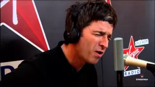 Noel Gallagher-Wonderwall acoustic Virgin Radio