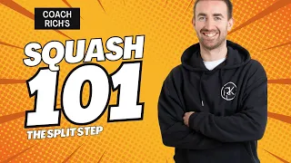 SQUASH BASICS | Footwork series: Split step (part 1)