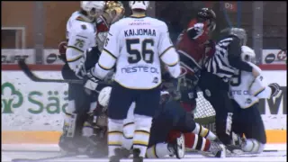 6.3.2015 Ässät - Espoo Blues Riksman hakkaa Giliatia