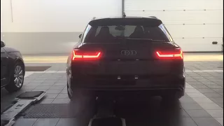 Audi RS6 Performance (605hp) start-up & revs