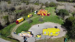 Cirque Variety le Muy installations - démontage - convois