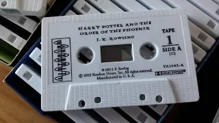 Audio-Libro ingles Harry Potter Originales Cassette